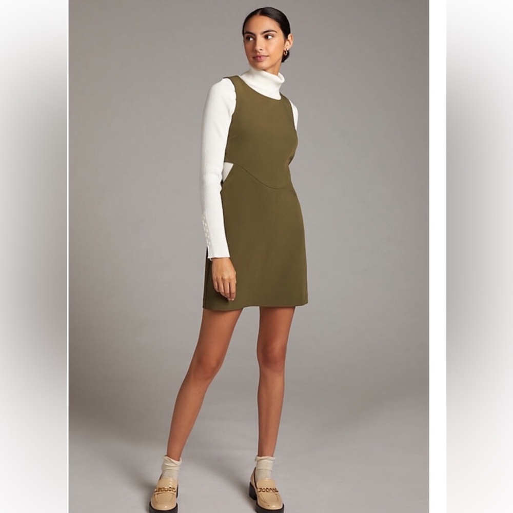 ✨NWOT✨ Anthropologie Cut-Out Shift Dress By Mare Mare in Green Size: 1X